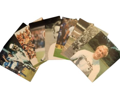 Football Collection Tottenham Hotspur, 9x 8x10 inch signed photos including Tony Marchi, Bobby Smith, Phil Beal, Paul Miller 