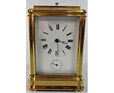 A Grand Sonnerie Carriage Clock (currently running) 