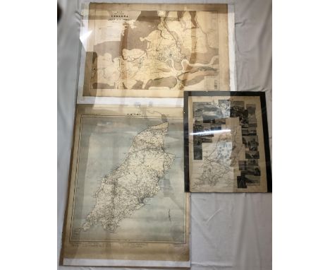 Three maps to include: 'Map Showing the Distribution of Cholera in London and its Environs, From June 27th to July 21st, 1866