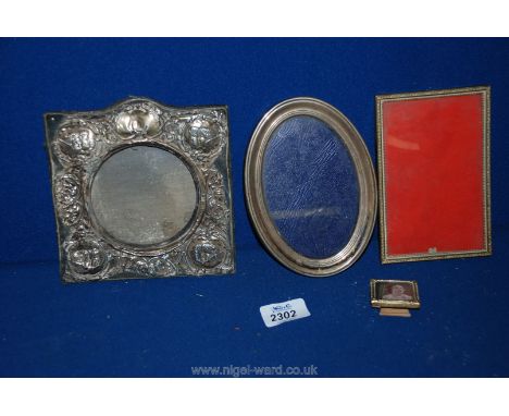 Miscellaneous Photograph Frames including one silver (a/f)