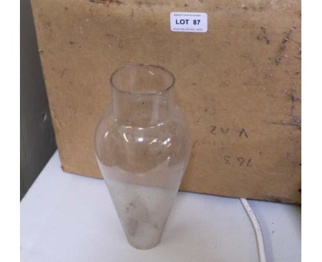 TEN OIL LAMP CHIMNEYS 