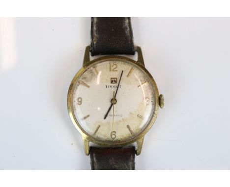 A vintage Tissot automatic gents wristwatch. 