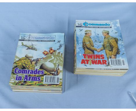 30 vintage Commando comics all 55p 3021/3092