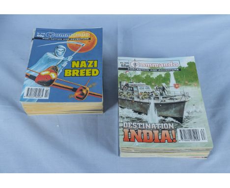 30 vintage Commando comics 55p &amp; 60p 3093/3137