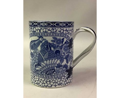 GROUP OF CERAMICS, 20TH CENTURY comprising a William Adams tankard mug and similar tea caddy, a 20th century Chinese vase, a 
