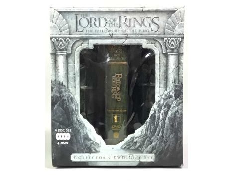 LORD OF THE RINGS, DVDs comprising The Two Towers, The Return of the King and The Fellowship of the RingQty: 3