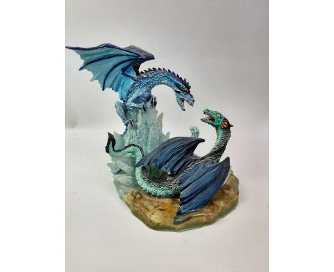 COLLECTION OF MYTH AND MAGIC MODELS, comprising Master of the Deep and Lord of the Dragons Ice Versus LakesQty: 2