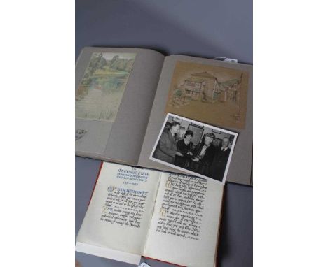ERNEST F HILL RBSA (act.1897-1940)A folio dedicated to the work of Ernest Hill with examples of his design for Bournville Sch