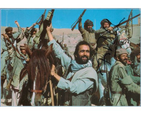 Art Malik signed 8 x 6 inch colour James Bond photo. Good Condition. All autographs are genuine hand signed and come with a C