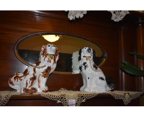 Two Portmeirion Pottery Dogs 
