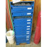 Multidrawer Small Parts Bin w/ Contents