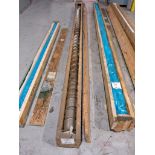 4-1/2" x 160" Extruder Screw - Used