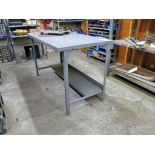 Heavy Duty 6' Steel Top & Base Table