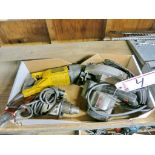 Lot of Assorted Power Tools