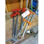 Lot of Pipe & Bar Clamps