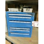 (2) Huot Drill Storage Units w/ Taps, Drills