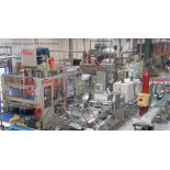 BULK BID for Entire Davis-Standard 3-Layer Sheet Line; Brown Thermoformer; Trim Press (Lots 35-37)