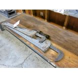 Lot of Assorted Pipe Wrenches