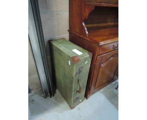 A vintage suitcase 