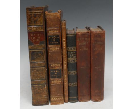 Natural History, Ornithology - Bewick (Thomas, illustrator): History of the British Birds [...], matched two-volume set, Newc