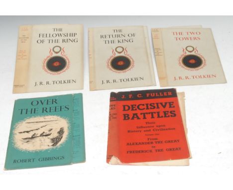 Tolkien (J.R.R.), The Lord of the Rings, dustjackets only: The Fellowship of the Ring, first edition, fourth impression, (1);