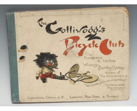 Children's Book - Upton: (Florence, illustrator) &amp; (Bertha), The Golliwog's Bicycle Club, first edition,  London: Longman