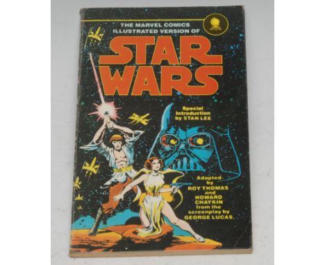 Star Wars - Signed by C-3PO, Lucas (George), Thomas (Roy), Chaykin (Howard), &amp; Lee (Stan, introduced by), The Marvel Comi