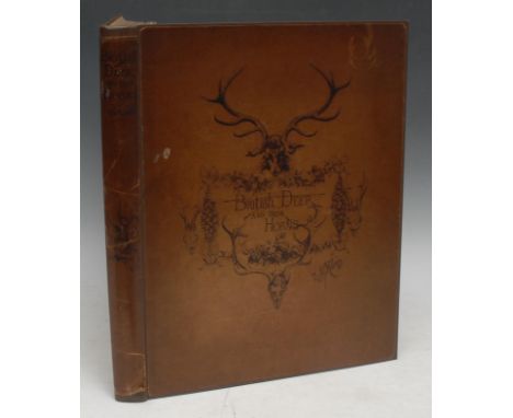 Game, Hunting and Stalking - Millais (John Guille, FZS), British Deer and their Horns, with 185 Text and Full-page Illustrati