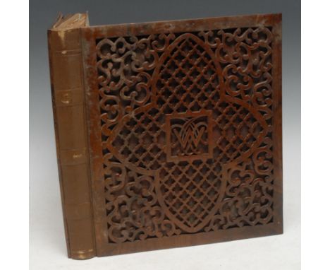 A late Victorian collection of earlier and contemporary autographs, the album with approx. 30pp of clipped autograph signatur