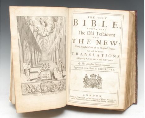 Bible, English King James Version -  The Holy Bible [...] [issued with and bound at the front] The Book of Common Prayer [...