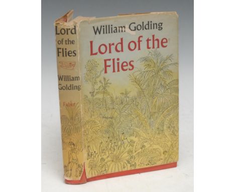 Golding (William), Lord of the Flies: a novel, first edition, second impression, London: Faber and Faber Ltd, 1954, pictorial