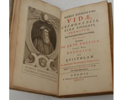 Vida (Marco Girolamo) & Tristram (Thomas, editor), Marci Hieronymi Vidæ, Cremonensis, Albæ Episcopi, Poematum, Quæ haud plane