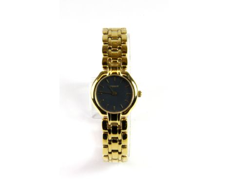 A lady's Tissot wrist watch in its original box, (understood to be in good working condition).