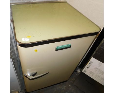 A Colorator vintage refrigerator.Buyer Note: WARNING! This lot contains untested or unsafe electrical items. It is supplied f
