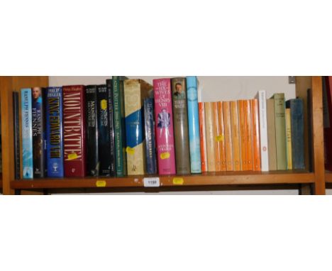 Books.  Biographies, including Ziegler (Philip), King Edward VIII, Mountbatten, Fraser (Antonia) The Six Wives of Henry VIII,