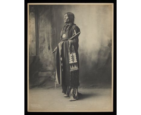 Frank Albert Rinehart (American, 1861-1928) and Adolph F. Muhr (American, 1860-1913). Platinum print photograph titled "Chief