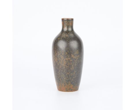 Eva Staehr-Nielsen (Danish, 1911-1976) for Saxbo, Denmark. Small ceramic model no. 178 bottle vase with a narrow neck, ca. 19