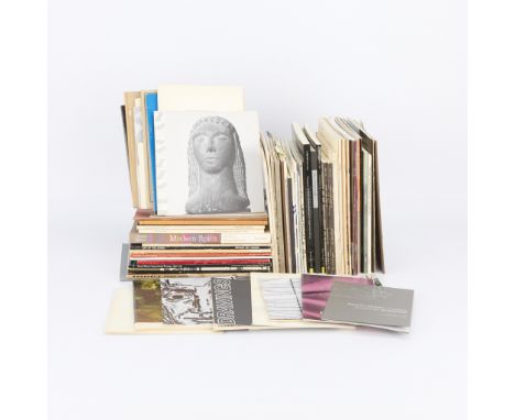 Large collection of 82 art catalogs and exhibition books. Many from Minnesota and New York galleries and museums including th