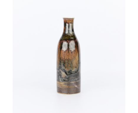 Carl-Harry Stalhane (Swedish, 1920-1990) for Designhuset, Sweden. Ceramic bottle vase featuring a flared rim, ca. 1960s-1970s