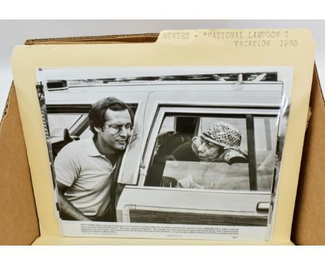 One box containing gelatin silver print or original vintage press photographic reproduction from the archives of the Star Tri