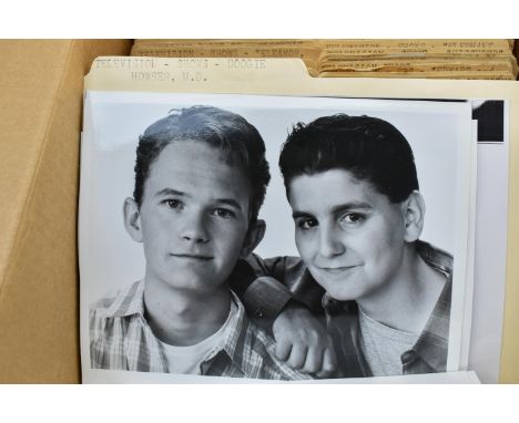 One box containing gelatin silver print or original vintage press photographic reproduction from the archives of the Star Tri