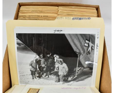 One box containing gelatin silver print or original vintage press photographic reproduction from the archives of the Star Tri