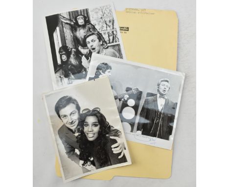 One box containing gelatin silver print or original vintage press photographic reproduction from the archives of the Star Tri