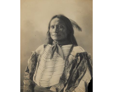 Frank Albert Rinehart (American, 1861-1928) and Adolph F. Muhr (American, 1860-1913). Platinum print photograph titled "Chief