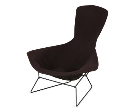 Harry Bertoia (Italian/American, 1915-1978) for Knoll, United States. Mid-century modern "Bird" model lounge chair, 20th cent