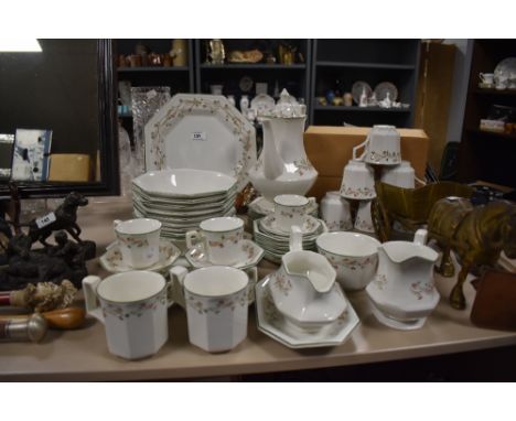 A Johnson Brothers Eternal Beau part dinner/tea service, comprising forty eight pieces approximately.