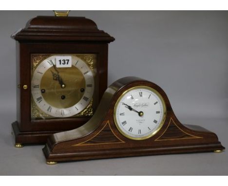 Two mantel clocks