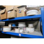 Quantity cable and steel shelving unit