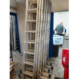 Quantity of various ladders