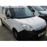 Vauxhall Combo Van YH67AMO, COMBO 2300 CDTI S/S (2017), Date of Registration 26/09/2017, MOT Expires